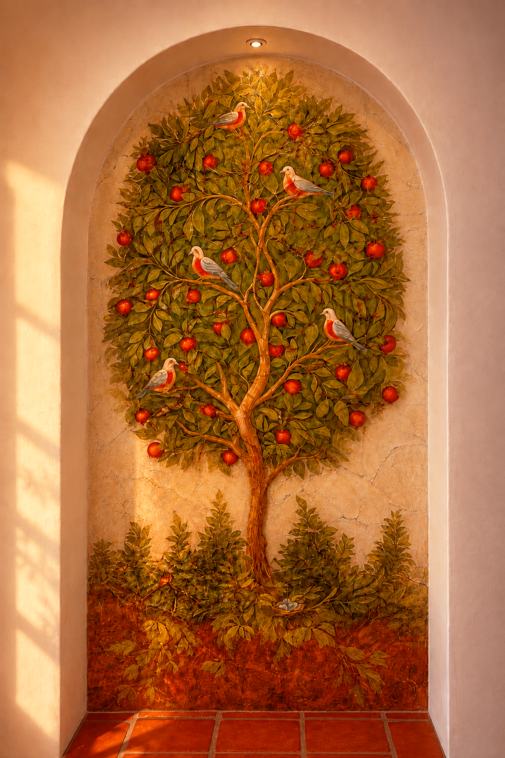 Beagle Island fresco — full view